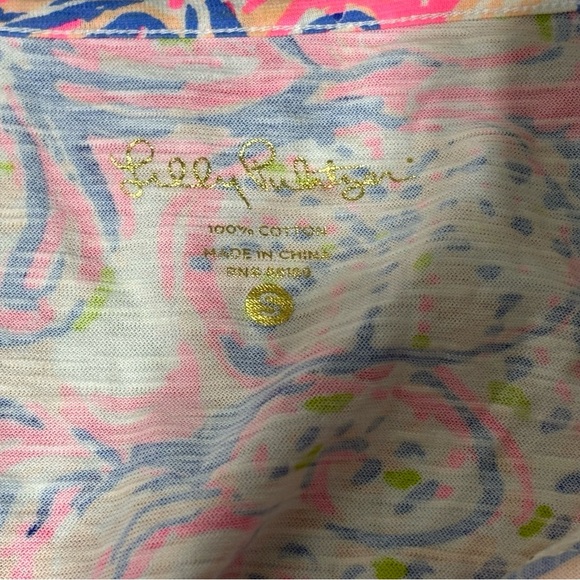 ❤️Lilly Pulitzer Starfish & Shell Tassel Top- Small - Picture 6 of 6